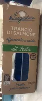 Trancio di salmone affumicato a caldo
