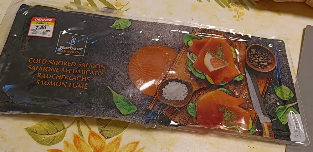 Saumon Atlantique d'élevage fumé