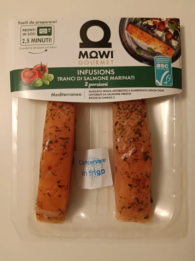 Infusions - tranci di salmone marinati