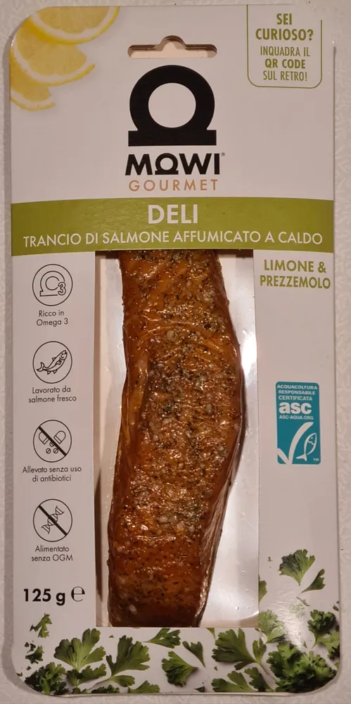 Deli Trancio di Salmone Limone e Prezzemolo