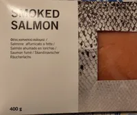 Salmone affumicato a fette