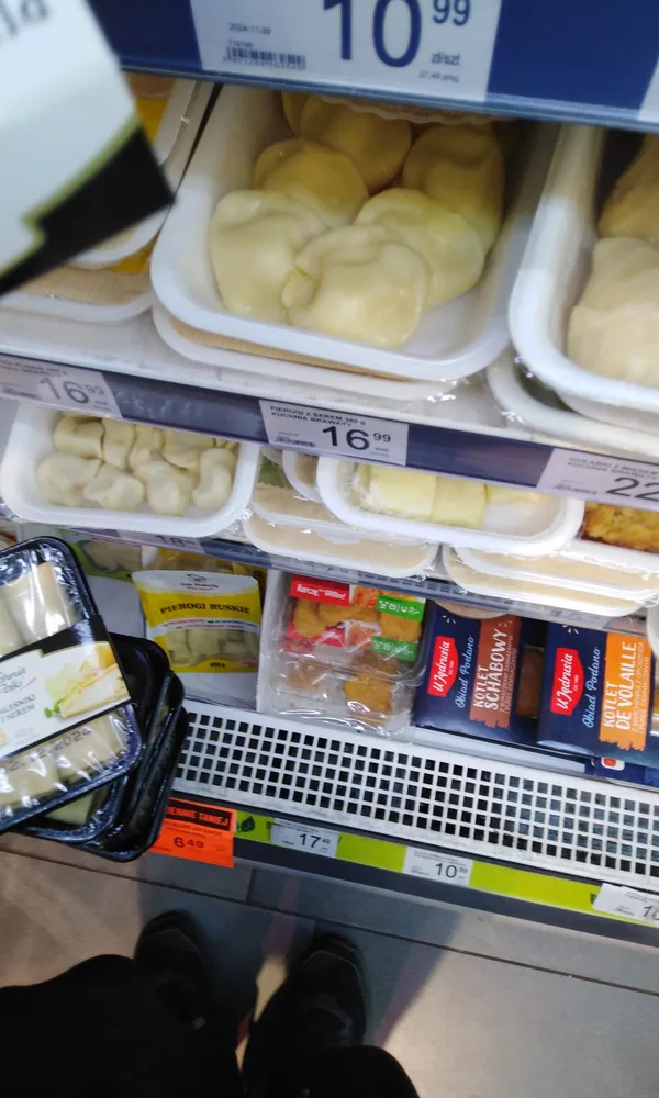 Pierogi z kapustą. grzyb Kuchnia Polki