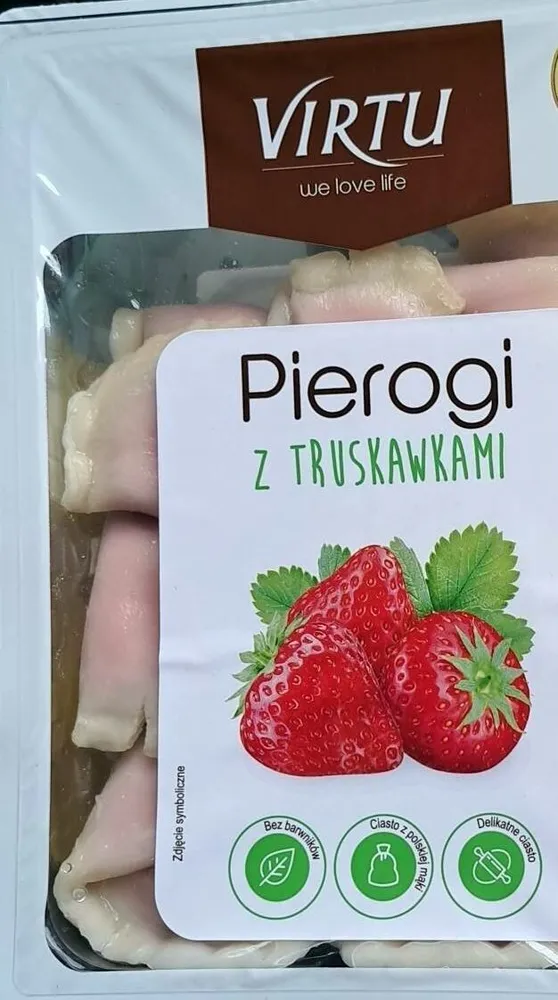 Pierogi z truskawkami