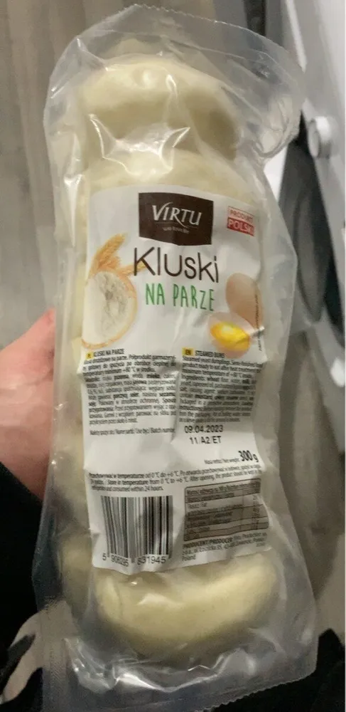 Kluski na parze