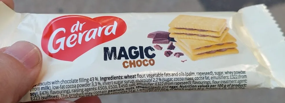 Biscuits Dr Gerard Magic Choco Double Sandwich
