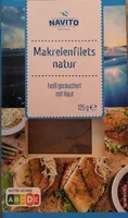 Makrelenfilets, geräuchert, natur
