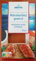 Makrelenfilets, geräuchert, gewürzt