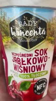 Bezpośredni dom jabłkowo-wiśniowy 100% tłoczny