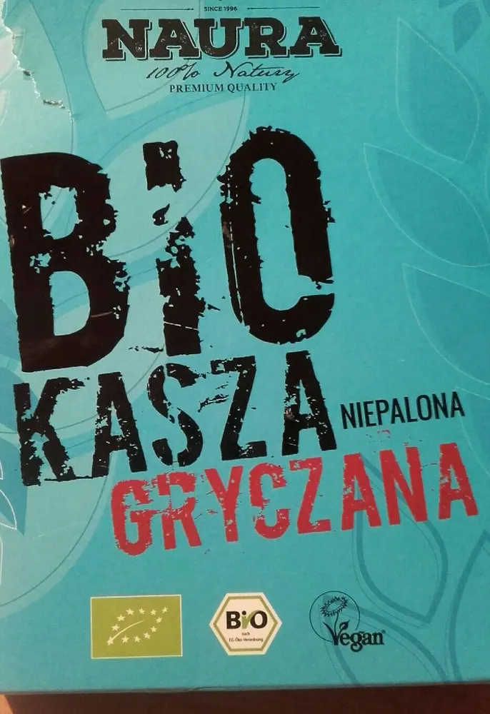 Kasza Gryczana Bio Niepalona 400G