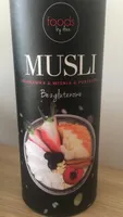 Musli bezglutenowe truskawka & wiśnia & porzeczka