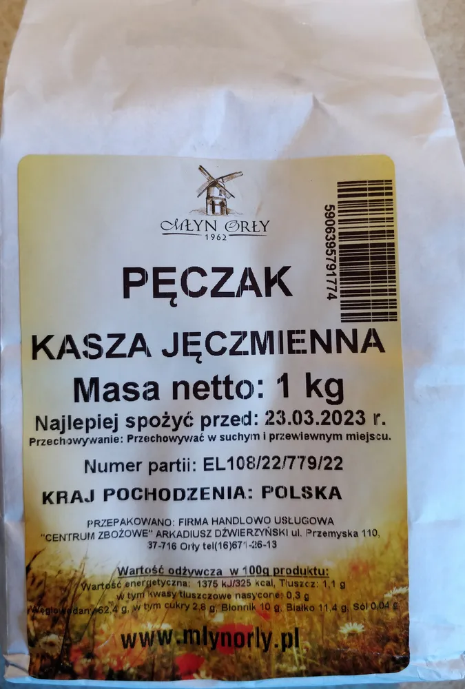 Pęczak Kasza Jęczmienna