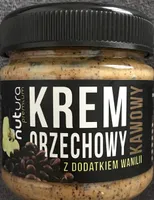 Krem orzechowy kawowy z dodatkiem wanilii