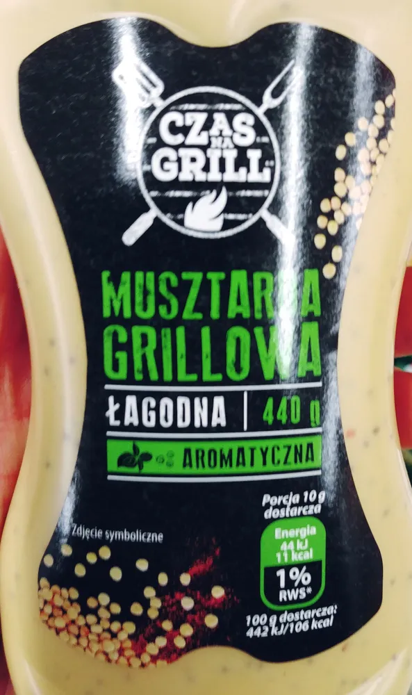 Musztarda grillowa łagodna