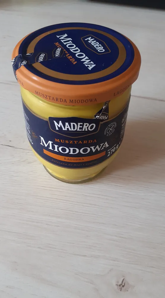 Musztarda miodowa