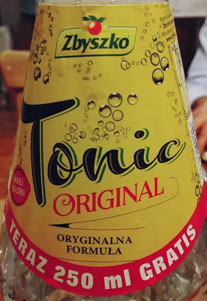 Napój gazowany tonic