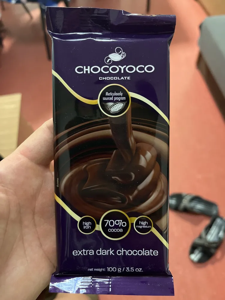 Extra dark chocolate