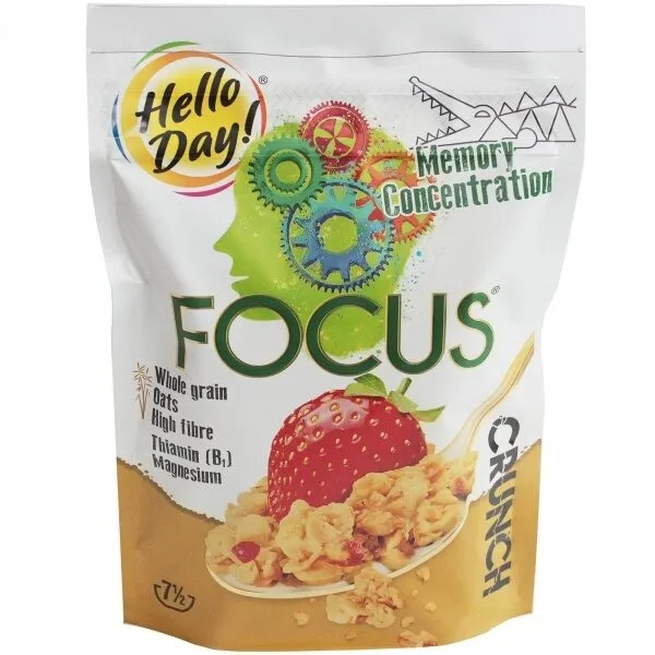 Hello Day! Focus Crunchy Cereals of Whole