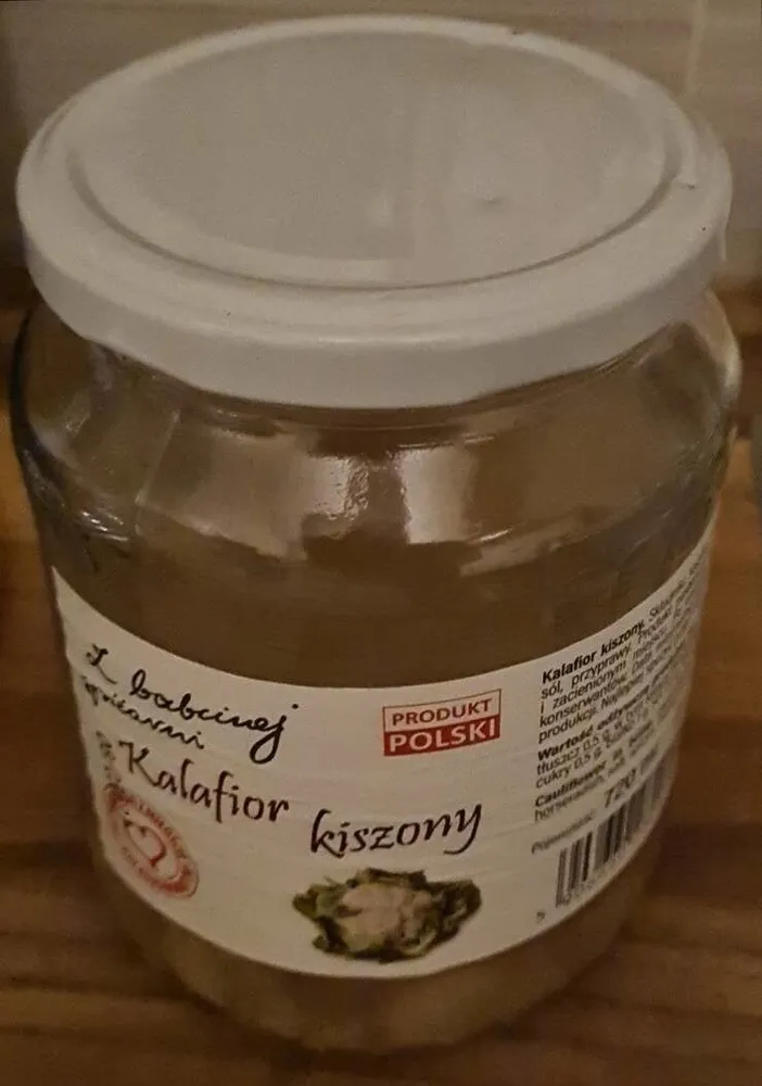 Cauliflower in brine