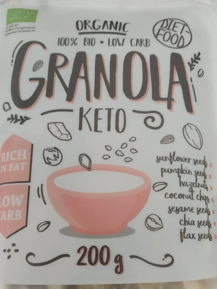 Organic granola keto