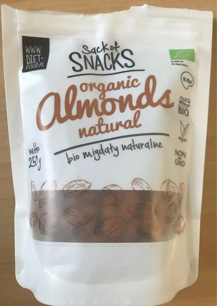 Organic Almonds natural