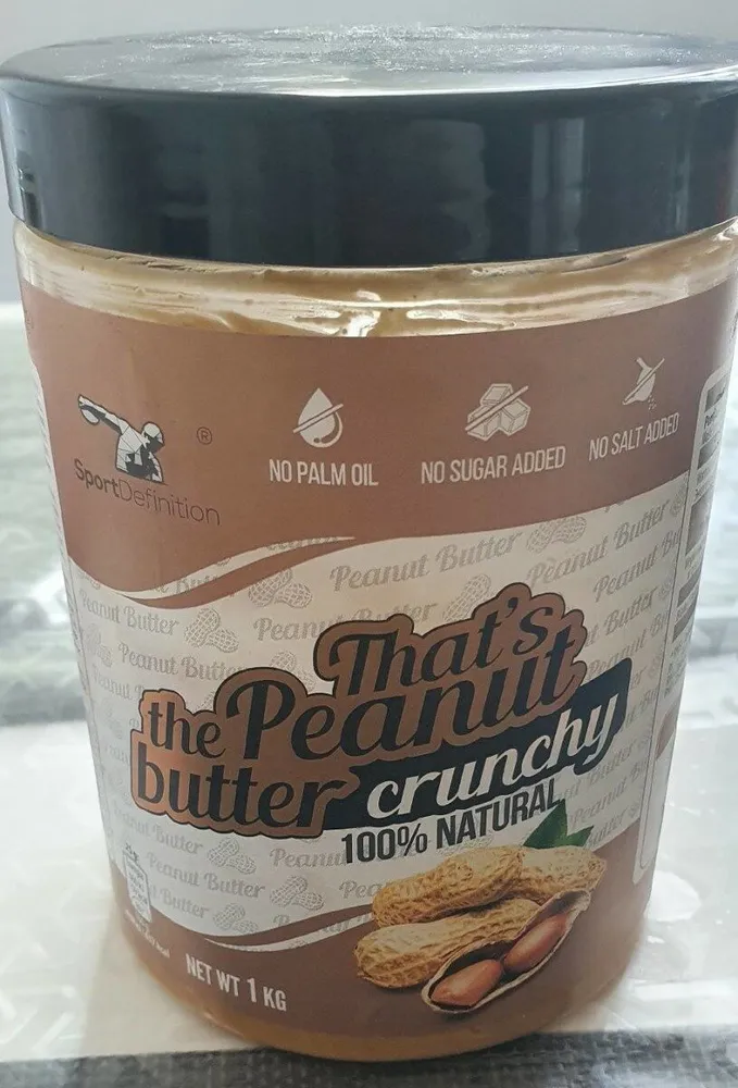 That's the peanut butter