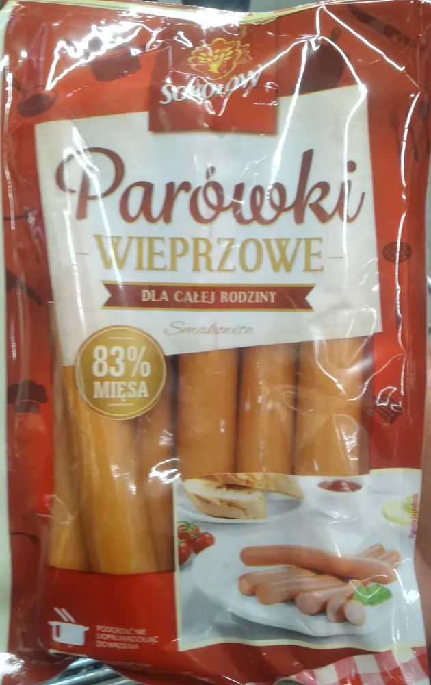 Parówki wieprzowe