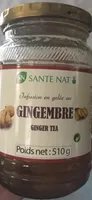Infusion en gelee au gimgembre