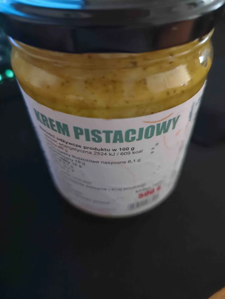 Krem pistacjowy