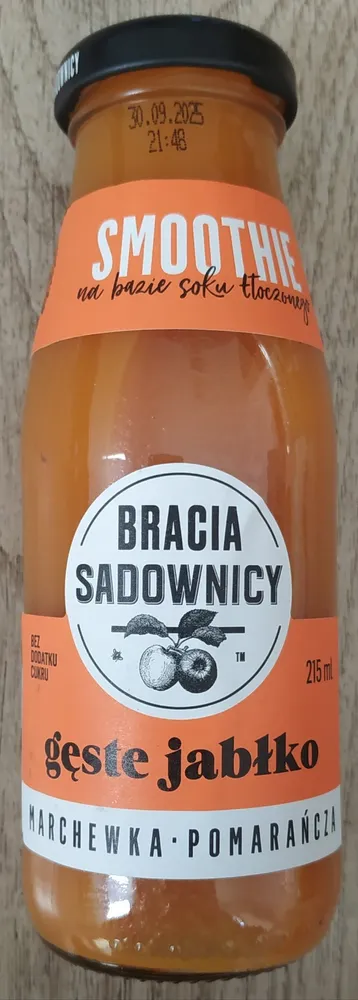 Gęste Jabłko Marchewka Pomarańcza