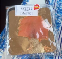 Tranches de saumon fumé