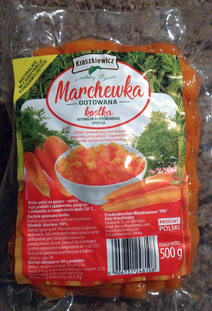 Marchewka gotowana