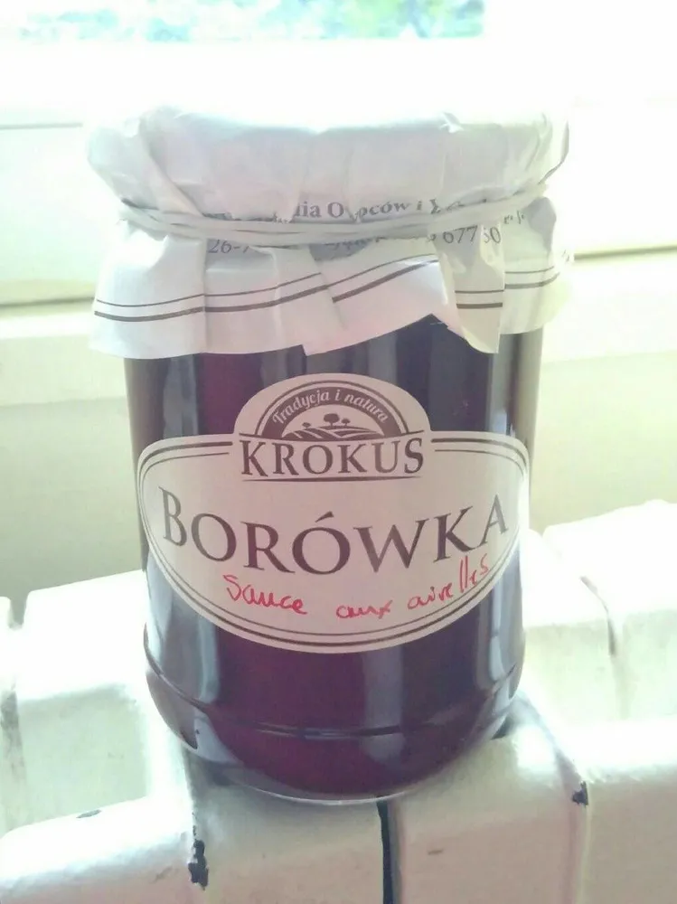 Borowka (sauce aux airelles)