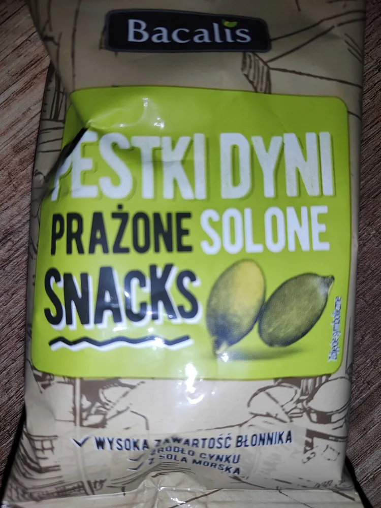 Pestki dyni prażone solone