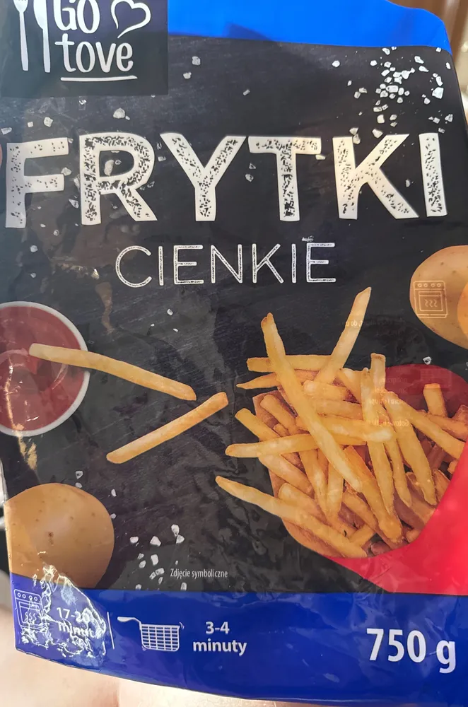 Frytki cienkie