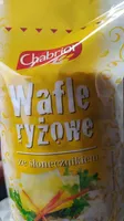 Wafle ryżowe ze słonecznikiem