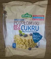 Wafle suche podpłomyki bez dodatku cukru