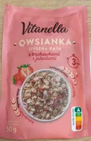 Owsianka z truskawkami