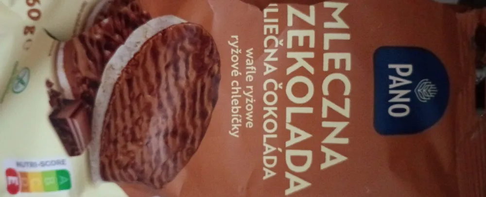 Wafle Ryżowe Mleczna Czekolada