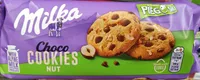 Choco cookies nuts Pieguski