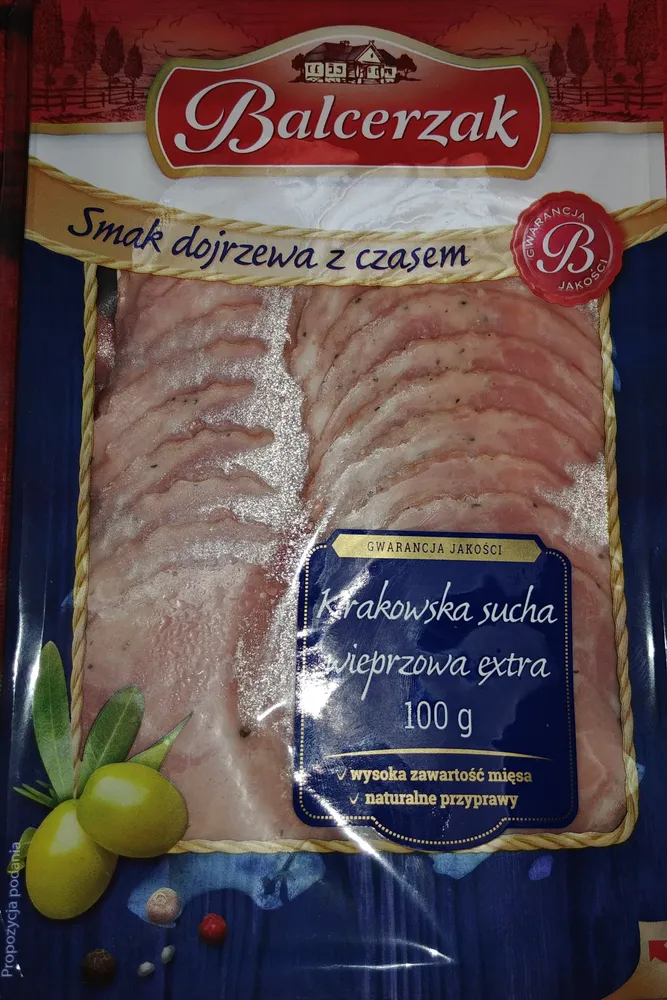 Kiełbasa krakowska sucha