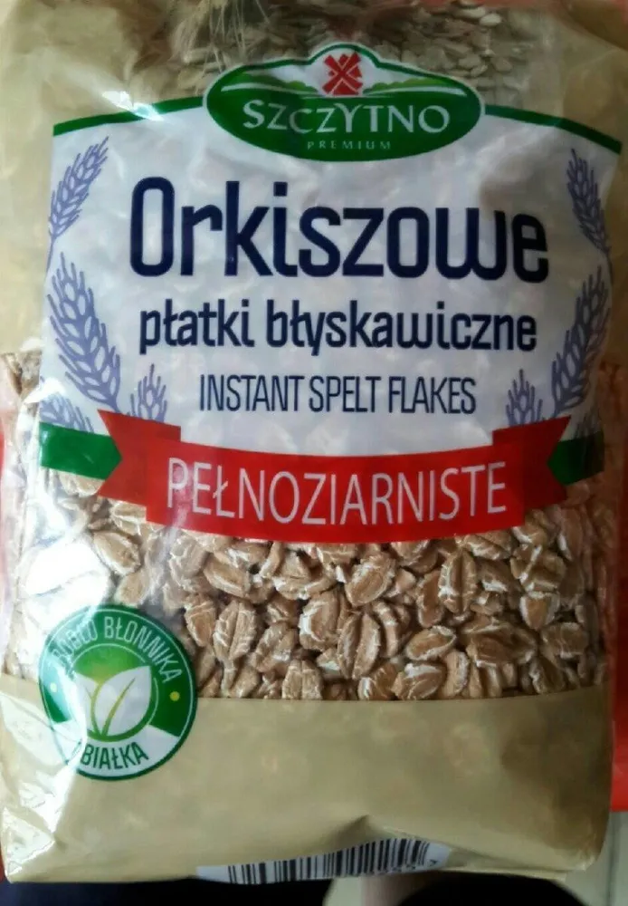 Orkiszowe płatki błyskawiczne/Instant spelt flakes