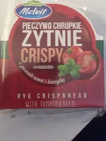 Pieczywo Chrupkie Zytnie CRISPY z pomidorami i bazylią