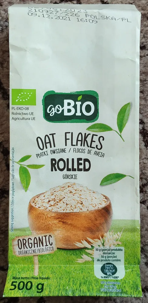 Płatki owsiane górskie