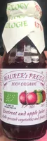 Beetroot and apple juice