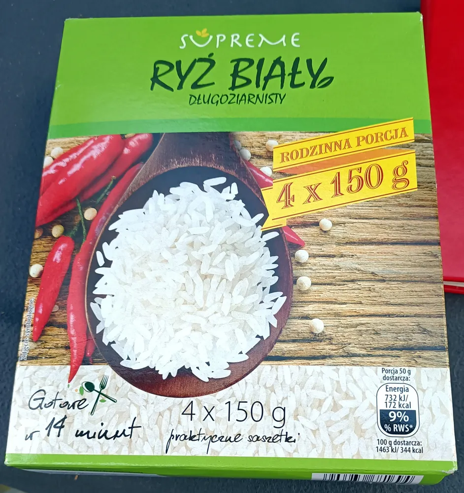 Ryż biały długoziarnisty
