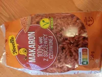 Makaron z soczewicy czerwonej