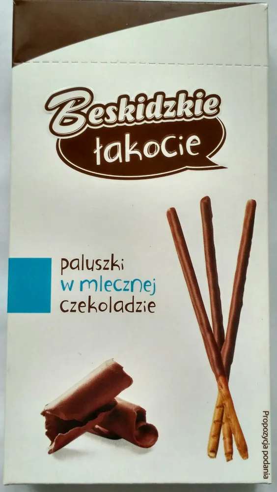 Paluszki w mlecznej czekoladzie