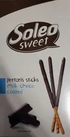 Pretzels sticks milk choco coated