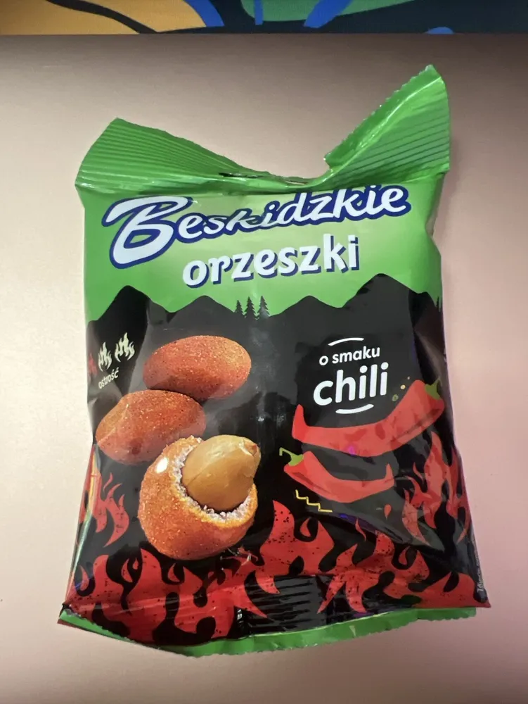 Orzeszki o smaku chili