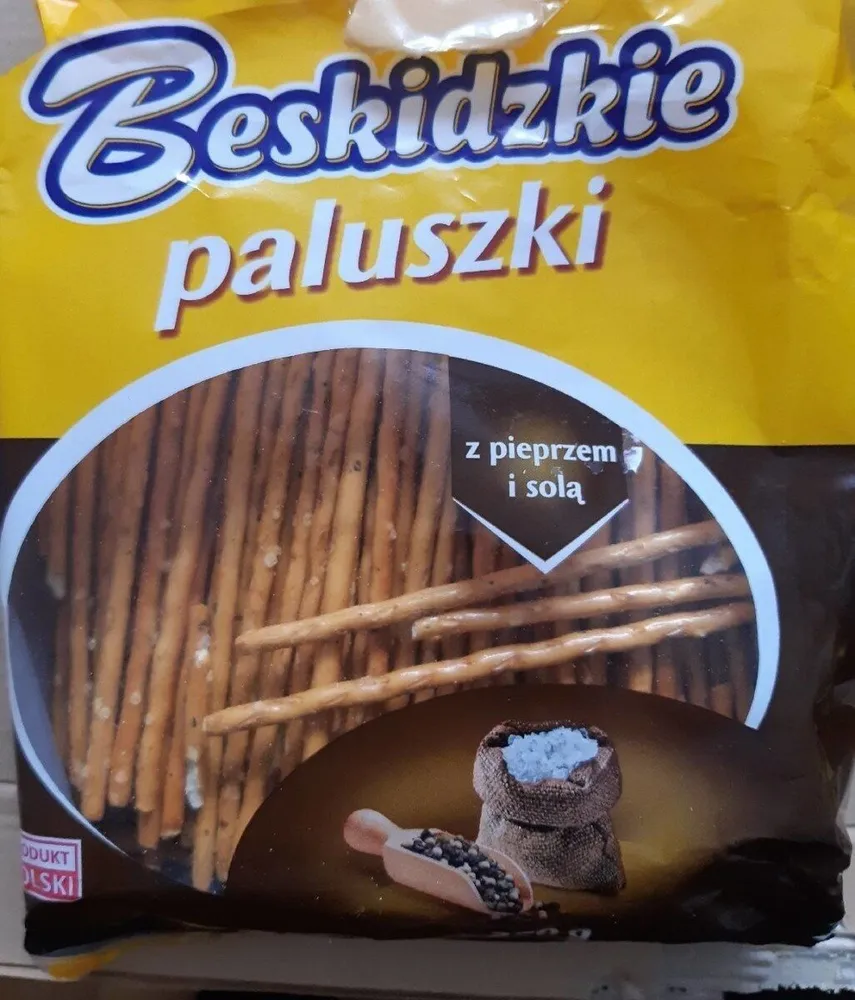 Beskidzkie sticks with pepper and salt